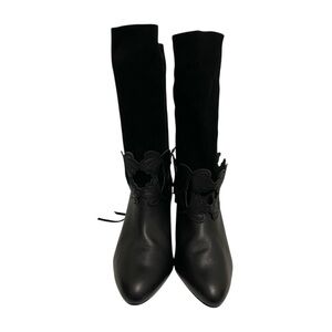 Ted Baker Black Leather & Suede Boots